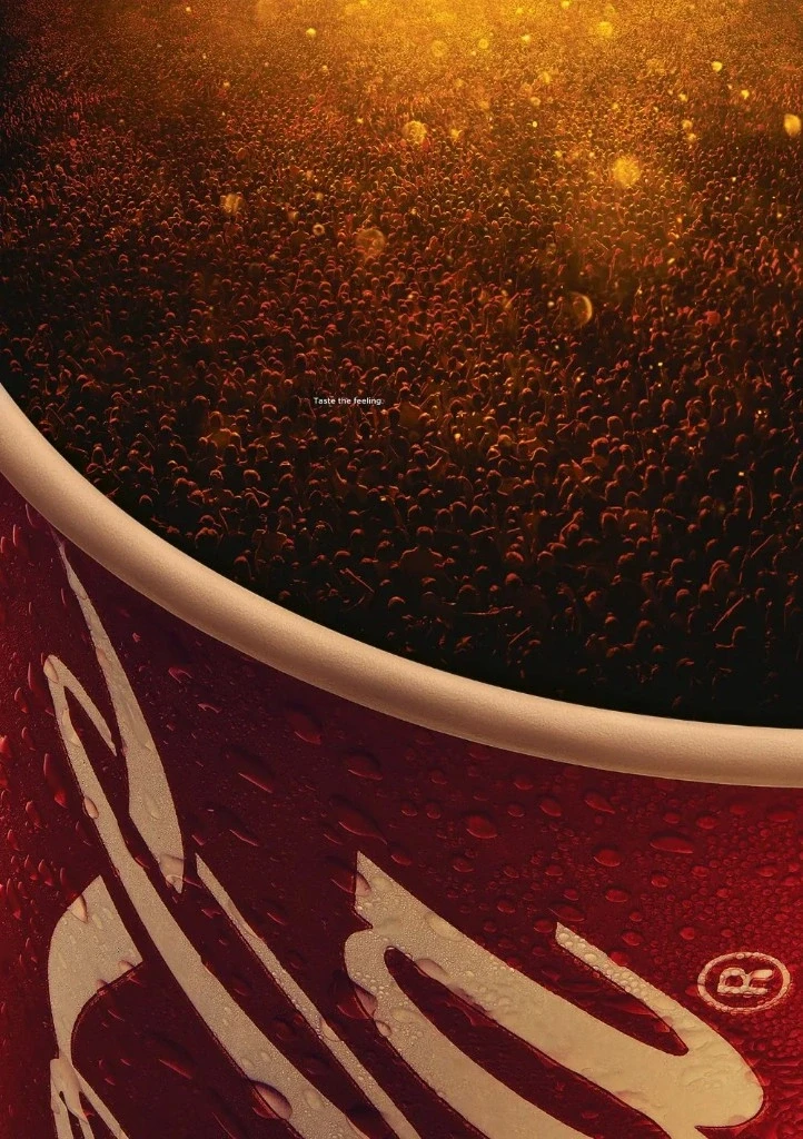 Coca-Cola advertisement, Taste the feeling